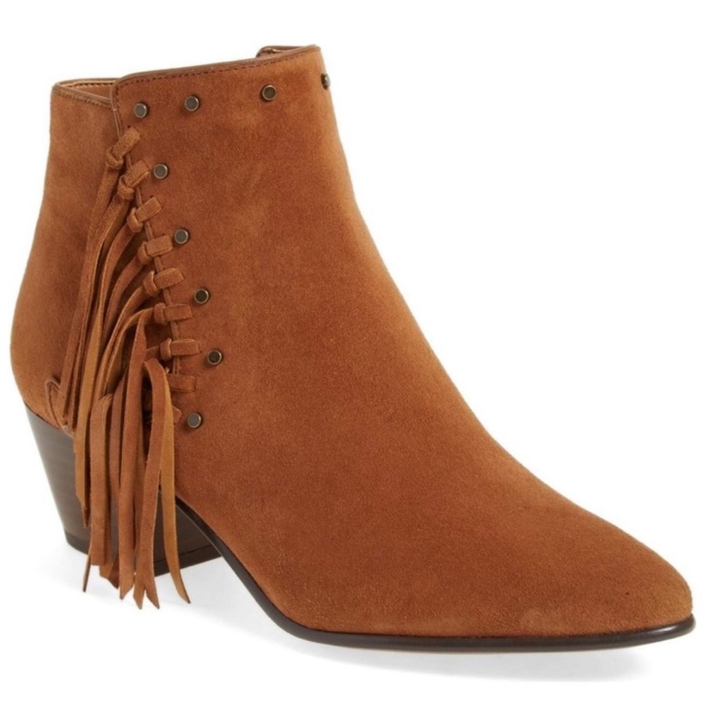 Sam Edelman Rudie Suede Booties Size 8.5